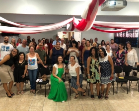 Palestra na Escola Aragon