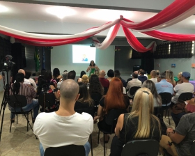 Palestra na Escola Aragon